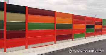 Akustikschirme aus Lochblechen für Schallschutzwände