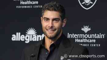 Jimmy Garoppolo explains why Raiders mysteriously postponed his first press conference with the team