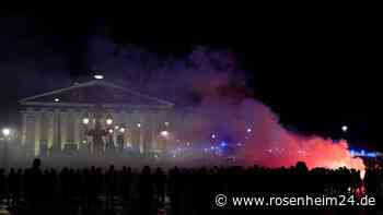 Erneut Zusammenstöße in Paris bei Protest gegen Rentenreform