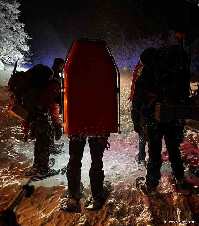 Two 'underprepared' hikers rescued from snow on the La Luz trail