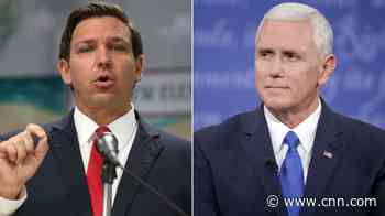 Hear why Pence disagrees with DeSantis about the Ukraine, Russia conflict