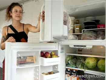 Parkdale Food Centre’s outdoor community fridge closed