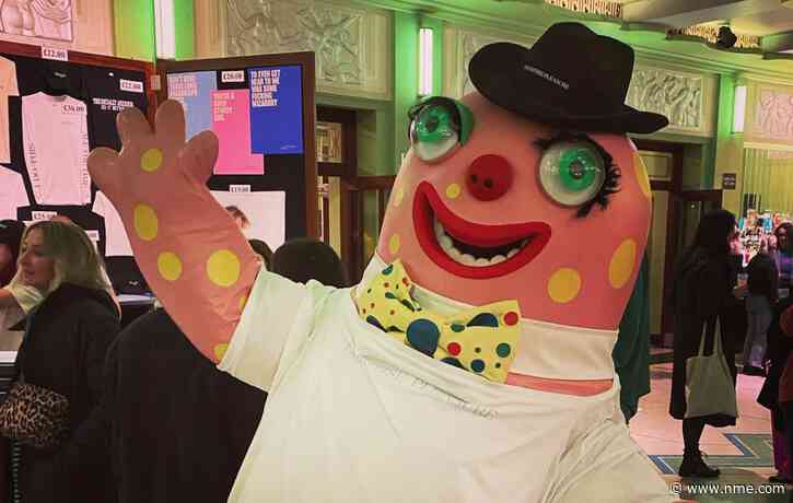 Mr Blobby joins Self Esteem on stage at Hammersmith gig
