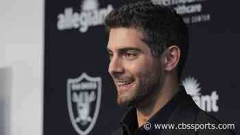 Jimmy Garoppolo excited for fresh start with Raiders, wants to 'come in and earn' right to be franchise QB
