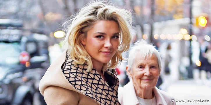 Florence Pugh Reunites With Grandma Pat For Shopping Day in NYC