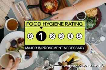 Croxley Express BBQ given damning 1/5 food hygiene rating