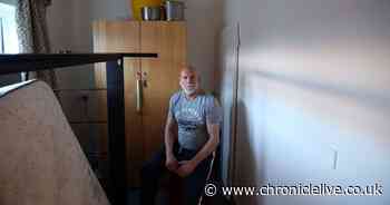 Gateshead man left to sleep on sofa for months due to 'nightmare' roof leak in bedroom