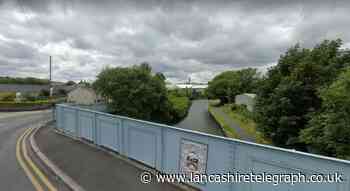 Fire crews were called to the canal at Gannow Lane