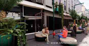 Improvement work to transform two Newcastle side streets for summer almost complete