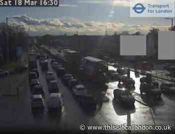 A12: Road blocked after 'police incident' near Romford