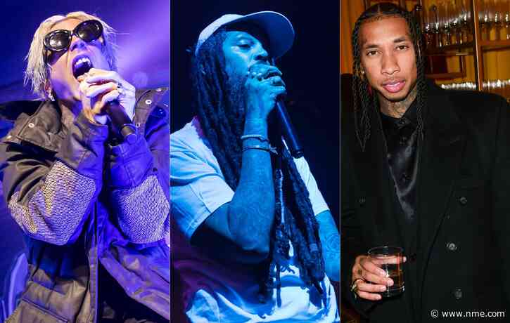 Travie McCoy leads “Fuck Tyga” chant for Mod Sun at New York gig