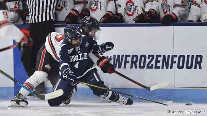 Canada’s Sophie Jaques earns Patty Kazmaier Award in NCAA Division 1 hockey