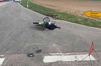 POL-PDLD: Freimersheim - Schwerer Verkehrsunfall