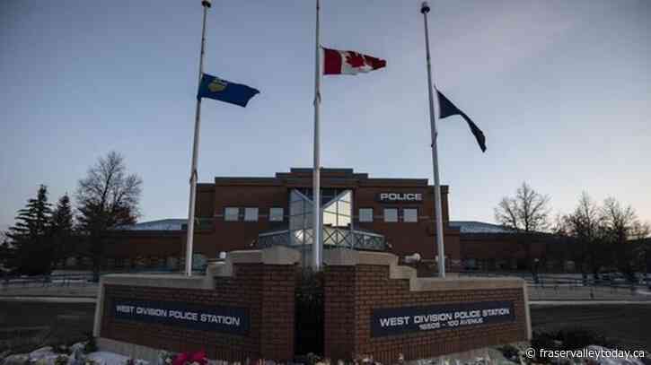 Slain officers’ families will get $100,000 from Heroes’ Fund, Alberta premier says