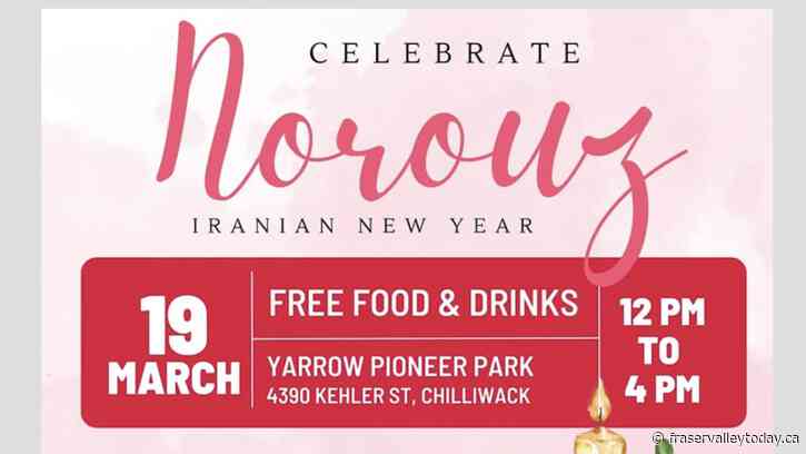 Iranian New Year celebration Sunday at Pioneer Park in Yarrow