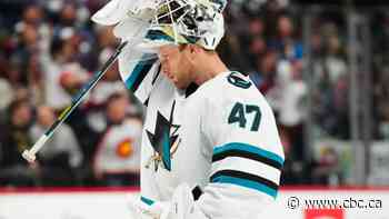 Sharks goalie James Reimer refuses to wear Pride-themed jersey during warmup