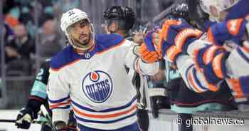 Evander Kane scores hat trick as Edmonton Oilers win in Seattle