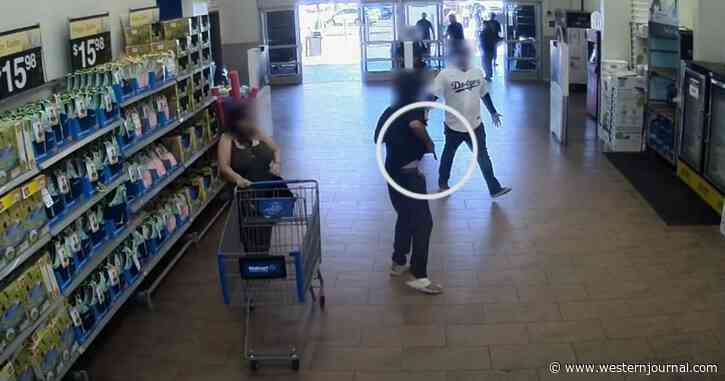 Video: Punk Pulls Gun in Walmart at Worst Possible Moment, Ends up Running for His Life