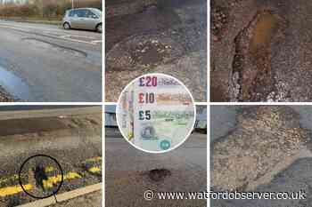 Hertfordshire County Council pays just 3% of pothole claims