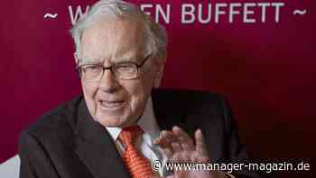 Warren Buffett: Berkshire-Hathaway-Chef spricht mit Vertretern der US-Regierung