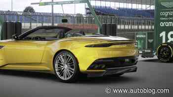 Aston Martin's model configurator puts the cars in the pits