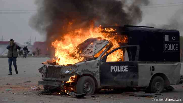 Pakistani police file terrorism charges against ex-PM Khan