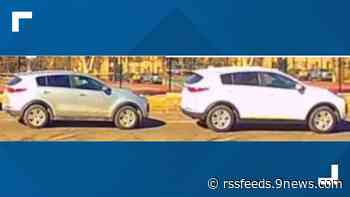 Denver Police ask for public's help to find vehicles, suspects involved in shooting of bicyclist