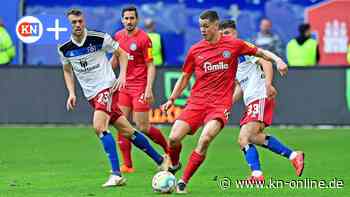 Holstein Kiel nach 0:0 gegen Hamburger SV mit Push in die Pause