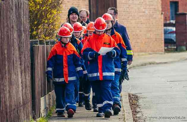 FW Lehrte: Zum 45-jährigen Jubiläum: Freiwillige Feuerwehr Aligse richtet Stadtjugendfeuerwehr Orientierungsmarsch aus.