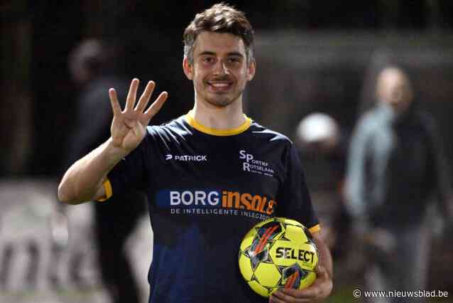 Rotselaar laat mede door vierklapper van Robin Hambrouck geen spaander heel van Rapide Wezemaal: “Of het achteraf een goed feestje was? Wel, ik was rond een uur of vijf thuis”