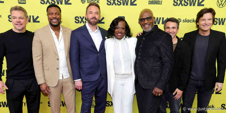 Best Friends Ben Affleck & Matt Damon Pose Together at SXSW Premiere of Their Movie 'AIR'