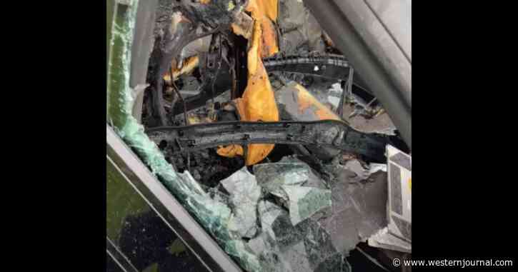 Man Says His Tesla Model 3 Burst Into Flames from the Inside 10 Minutes After Picking It Up from Body Shop