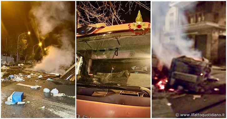 Guerriglia a Palermo per le “Vampe” di San Giuseppe: pietre contro agenti e pompieri, feriti per spegnere i roghi