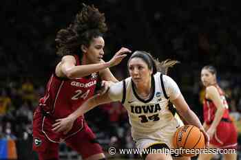 Clark, Czinano lead Iowa past Georgia in March Madness