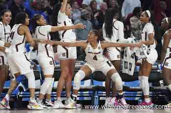 South Carolina advances to Sweet 16 with rout of USF