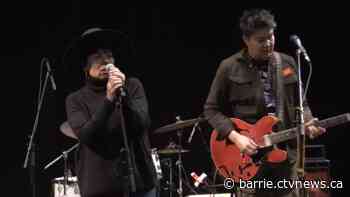 Two-time Juno-award winning band performs in Barrie