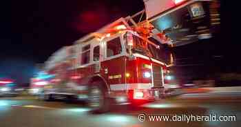 Dozens displaced after Palatine apartment fire