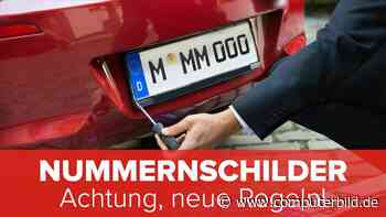 Kfz-Kennzeichen: Neue Verordnung