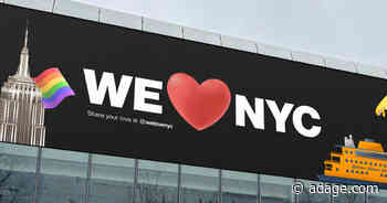 ‘We❤️NYC’—see the new campaign for New York City inspired by a tourism classic