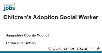 Children’s Adoption Social Worker