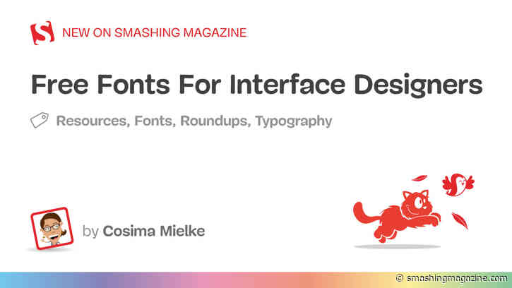 Free Fonts For Interface Designers