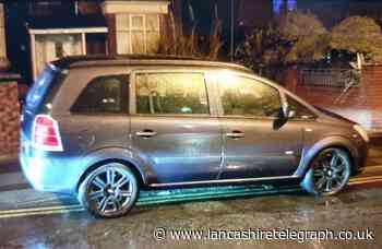 Vauxhall Zafira stopped after speeding through Blackpool