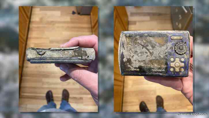 Photos recovered from camera lost for 13 years in a Colorado river