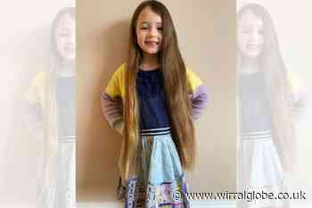 6-year-old Jessie donates her hair to The Little Princess Trust