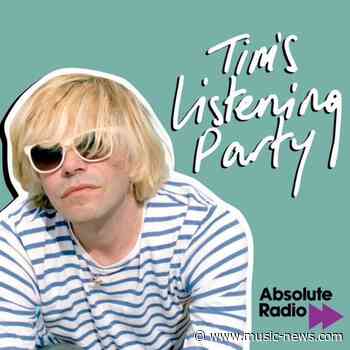 Tim's Listening Party is coming to Absolute Radio for six weeks