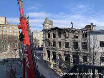 'Everything stopped the night of the fire' in Old Montreal, investigator says