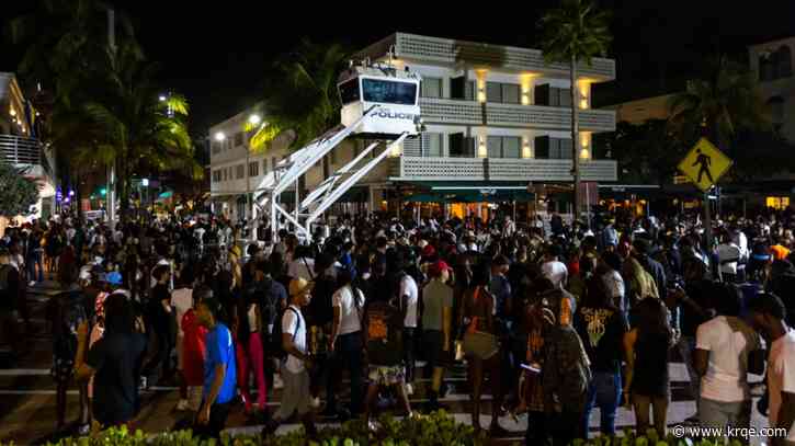 'We don’t want spring break': Miami Beach imposes curfew after shootings