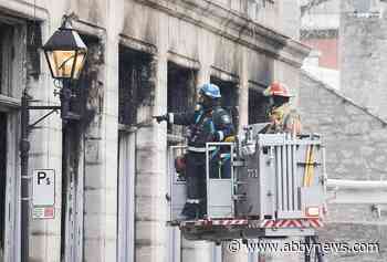 One dead, six remain missing as police search for victims of fire in Old Montreal