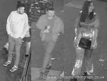 Police appealing for information on witnesses of Blackpool robbery
