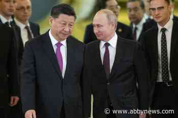 Putin welcomes China’s Xi to Kremlin amid Ukraine war